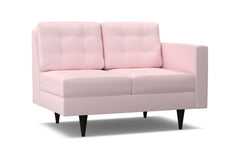 Logan Right Arm Loveseat :: Leg Finish: Espresso / Configuration: RAF - Chaise on the Right