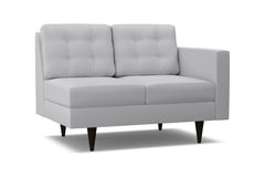 Logan Right Arm Loveseat :: Leg Finish: Espresso / Configuration: RAF - Chaise on the Right