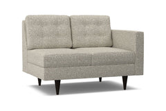 Logan Right Arm Loveseat :: Leg Finish: Espresso / Configuration: RAF - Chaise on the Right