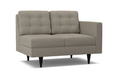 Logan Right Arm Loveseat :: Leg Finish: Espresso / Configuration: RAF - Chaise on the Right