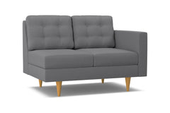 Logan Right Arm Loveseat :: Leg Finish: Natural / Configuration: RAF - Chaise on the Right