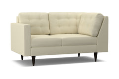 Logan Left Arm Corner Loveseat :: Leg Finish: Espresso / Configuration: LAF - Chaise on the Left