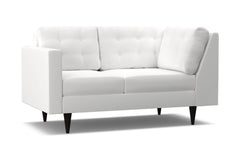 Logan Left Arm Corner Loveseat :: Leg Finish: Espresso / Configuration: LAF - Chaise on the Left