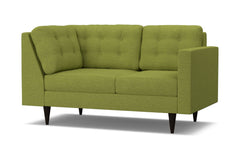 Logan Right Arm Corner Loveseat :: Leg Finish: Espresso / Configuration: RAF - Chaise on the Right