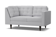 Logan Right Arm Corner Loveseat :: Leg Finish: Espresso / Configuration: RAF - Chaise on the Right