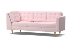 Logan Right Arm Corner Sofa :: Leg Finish: Natural / Configuration: RAF - Chaise on the Right