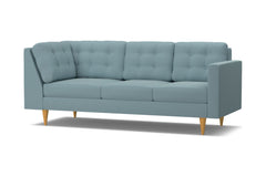 Logan Right Arm Corner Sofa :: Leg Finish: Natural / Configuration: RAF - Chaise on the Right