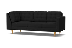 Logan Right Arm Corner Sofa :: Leg Finish: Natural / Configuration: RAF - Chaise on the Right