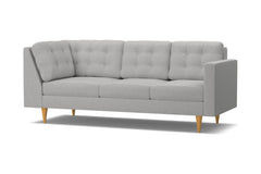 Logan Right Arm Corner Sofa :: Leg Finish: Natural / Configuration: RAF - Chaise on the Right