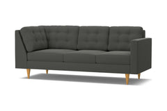 Logan Right Arm Corner Sofa :: Leg Finish: Natural / Configuration: RAF - Chaise on the Right