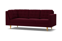 Logan Right Arm Corner Sofa :: Leg Finish: Natural / Configuration: RAF - Chaise on the Right