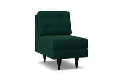 Logan Armless Chair :: Leg Finish: Espresso