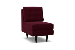 Logan Armless Chair :: Leg Finish: Espresso