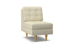 Logan Armless Chair :: Leg Finish: Natural