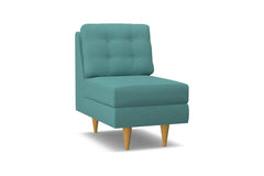 Logan Armless Chair :: Leg Finish: Natural