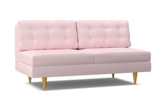 Logan Armless Sofa :: Leg Finish: Natural