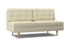 Logan Armless Sofa :: Leg Finish: Natural