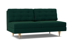 Logan Armless Sofa :: Leg Finish: Natural