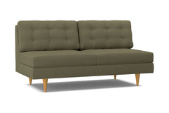 Logan Armless Sofa :: Leg Finish: Natural