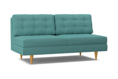 Logan Armless Sofa :: Leg Finish: Natural