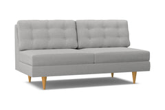 Logan Armless Sofa :: Leg Finish: Natural