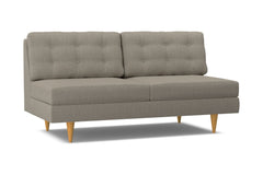 Logan Armless Sofa :: Leg Finish: Natural