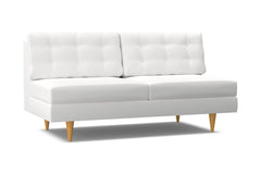 Logan Armless Sofa :: Leg Finish: Natural