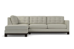 Logan Drive 2pc Sleeper Sectional Sofa :: Leg Finish: Espresso / Configuration: LAF - Chaise on the Left / Sleeper Option: Memory Foam Mattress