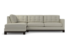Logan Drive 2pc Sleeper Sectional Sofa :: Leg Finish: Espresso / Configuration: LAF - Chaise on the Left / Sleeper Option: Deluxe Innerspring Mattress