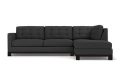 Logan Drive 2pc Sectional Sofa :: Leg Finish: Espresso / Configuration: RAF - Chaise on the Right