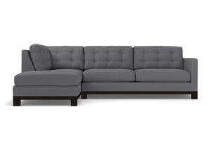 Logan Drive 2pc Sectional Sofa :: Leg Finish: Espresso / Configuration: LAF - Chaise on the Left