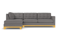 Logan Drive 2pc Sectional Sofa :: Leg Finish: Natural / Configuration: LAF - Chaise on the Left