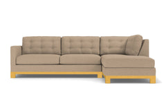 Logan Drive 2pc Sectional Sofa :: Leg Finish: Natural / Configuration: RAF - Chaise on the Right