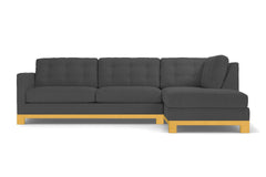 Logan Drive 2pc Sectional Sofa :: Leg Finish: Natural / Configuration: RAF - Chaise on the Right