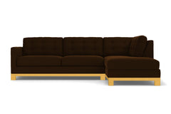 Logan Drive 2pc Sectional Sofa :: Leg Finish: Natural / Configuration: RAF - Chaise on the Right