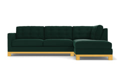 Logan Drive 2pc Sectional Sofa :: Leg Finish: Natural / Configuration: RAF - Chaise on the Right