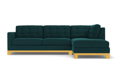 Logan Drive 2pc Sectional Sofa :: Leg Finish: Natural / Configuration: RAF - Chaise on the Right