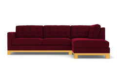 Logan Drive 2pc Sectional Sofa :: Leg Finish: Natural / Configuration: RAF - Chaise on the Right