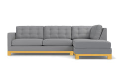 Logan Drive 2pc Sectional Sofa :: Leg Finish: Natural / Configuration: RAF - Chaise on the Right