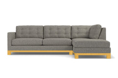 Logan Drive 2pc Sectional Sofa :: Leg Finish: Natural / Configuration: RAF - Chaise on the Right