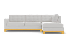 Logan Drive 2pc Sectional Sofa :: Leg Finish: Natural / Configuration: RAF - Chaise on the Right