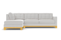 Logan Drive 2pc Sectional Sofa :: Leg Finish: Natural / Configuration: LAF - Chaise on the Left