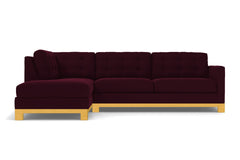 Logan Drive 2pc Sectional Sofa :: Leg Finish: Natural / Configuration: LAF - Chaise on the Left