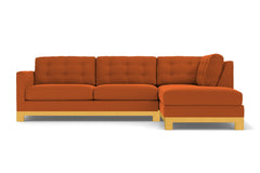 Logan Drive 2pc Sectional Sofa :: Leg Finish: Natural / Configuration: RAF - Chaise on the Right