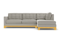 Logan Drive 2pc Sectional Sofa :: Leg Finish: Natural / Configuration: RAF - Chaise on the Right