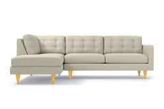 Logan 2pc Sectional Sofa :: Leg Finish: Natural / Configuration: LAF - Chaise on the Left