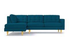 Logan 2pc Sectional Sofa :: Leg Finish: Natural / Configuration: LAF - Chaise on the Left