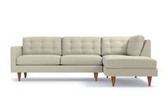 Logan 2pc Sectional Sofa :: Leg Finish: Pecan / Configuration: RAF - Chaise on the Right