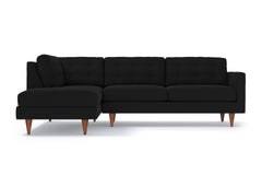 Logan 2pc Sectional Sofa :: Leg Finish: Pecan / Configuration: LAF - Chaise on the Left