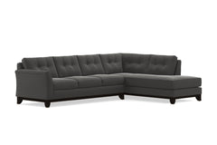 Marco 2pc Sectional Sofa :: Leg Finish: Espresso / Configuration: RAF - Chaise on the Right
